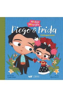 Coperta cărții 'Medias Naranjas: Diego and Frida - Ellia Ana Hill'