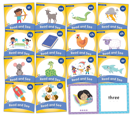 Jolly Phonics Read and See, Pack 2: In Print Letters (American English Edition) - Sue Lloyd