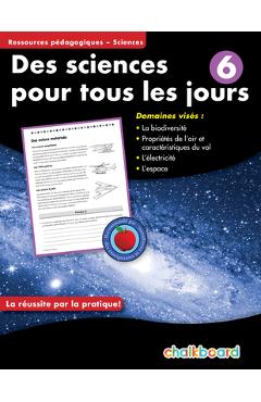 Coperta cărții 'Des Science Pour Tous Les Jours 6 - Janis Barr'