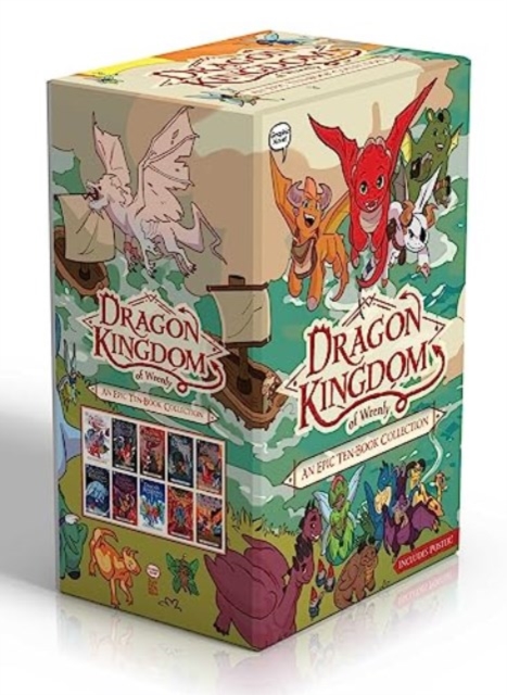 Dragon Kingdom of Wrenly an Epic Ten-Book Collection (Includes Poster!) (Boxed Set): The Coldfire Curse; Shadow Hills; Night Hunt; Ghost Island; Infer - Jordan Quinn