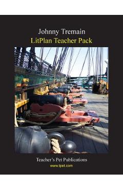 Coperta cărții 'Litplan Teacher Pack: Johnny Tremain - Barbara M. Linde'