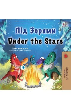 Coperta cărții 'Under the Stars (Ukrainian English Bilingual Kid's Book) - Sam Sagolski'