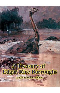 Coperta cărții 'A Treasury of Edgar Rice Burroughs - Edgar Rice Burroughs'
