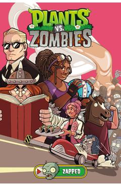 Coperta cărții Plants vs. Zombies Volume 23: Zapped - Paul Tobin