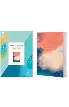 Coperta cărții 'NLT Courage for Life Study Bible for Women, Filament-Enabled Edition (Softcover) - Tyndale'