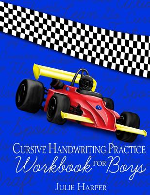 Coperta cărții 'Cursive Handwriting Practice Workbook for Boys - Julie Harper'