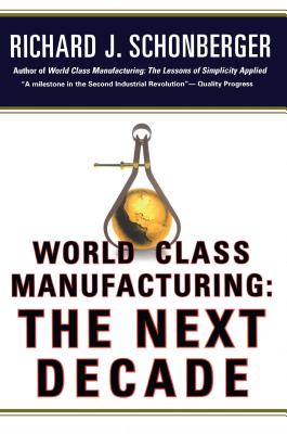 Coperta cărții 'World Class Manufacturing: The Next Decade: Building Power, Strength, and Value - Richard J. Schonberger'