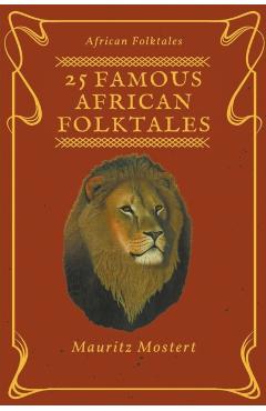 Coperta cărții '25 Famous African Folktales - Mauritz Mostert'