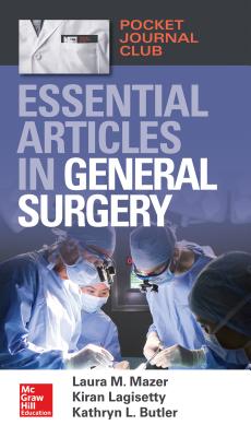 Coperta cărții 'Pocket Journal Club: Essential Articles in General Surgery - Laura Mazer'