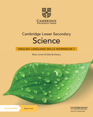Cambridge Lower Secondary Science English Language Skills Workbook 7 with Digital Access (1 Year) - Mary Jones