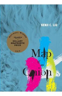 Coperta cărții 'Map of an Onion - Kenji C. Liu'