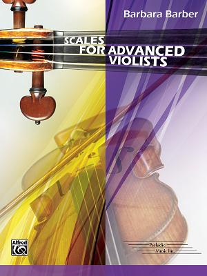 Coperta cărții 'Scales for Advanced Violists - Barbara Barber'