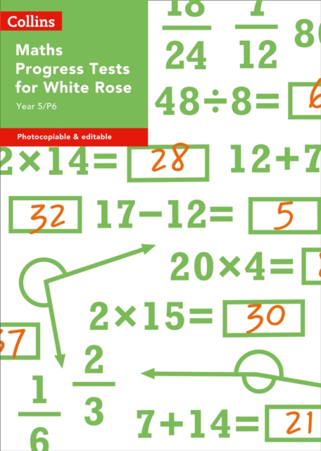 Collins Tests & Assessment - Year 5/P6 Maths Progress Tests for White Rose - Collins Uk