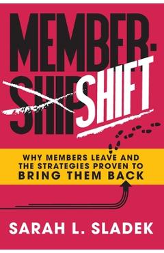 MemberShift: Why Members Leave Associations and the Strategies Proven to Bring Them Back - Sarah L. Sladek