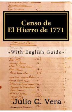 Coperta cărții 'Censo de El Hierro de 1771: With English Guide - Julio C. Vera'