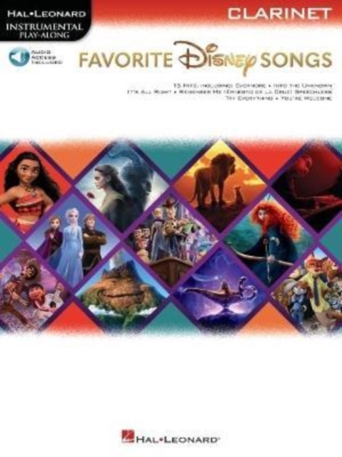 Favorite Disney Songs: Instrumental Play-Along for Clarinet - 