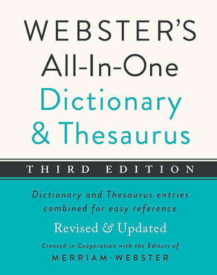 Webster's All-In-One Dictionary and Thesaurus, Third Edition - Merriam-webster