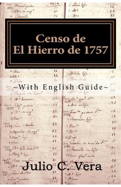 Coperta cărții 'Censo de El Hierro de 1757: With English Guide - Julio C. Vera'