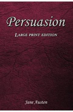 Coperta cărții 'Persuasion: Large Print Edition - Jane Austen'