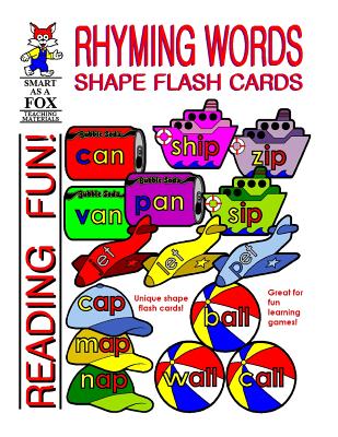 Rhyming Words Shape Flash Cards - Dwayne Douglas Kohn