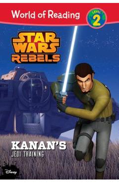 Coperta cărții 'Star Wars Rebels: Kanan's Jedi Training - Elizabeth Schaefer'