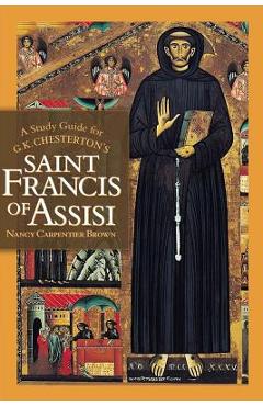 Coperta cărții 'A Study Guide for G.K. Chesterton's Saint Francis of Assisi - Rose Decaen'