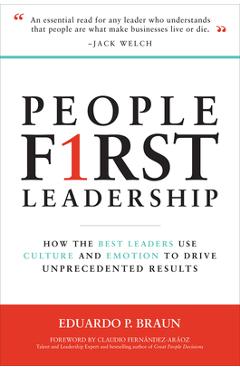 Coperta cărții 'People First Leadership (Pb) - Eduardo Braun'