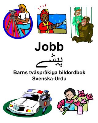 Coperta cărții 'Svenska-Urdu Jobb Barns tvåspråkiga bildordbok - Richard Carlson'