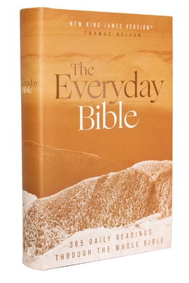 Nkjv, the Everyday Bible, Hardcover, Red Letter, Comfort Print: 365 Daily Readings Through the Whole Bible - Thomas Nelson