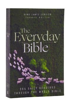 Kjv, the Everyday Bible, Paperback, Red Letter, Comfort Print: 365 Daily Readings Through the Whole Bible - Thomas Nelson