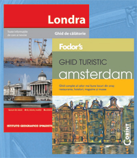 Coperta cărții 'Ghid de calatorie - Londra + Amsterdam'