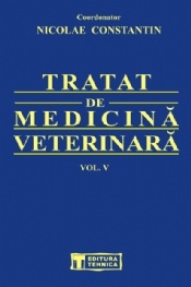 Coperta cărții 'Tratat de medicina veterinara volumul V - Nicolae Constantin'
