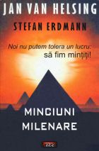 Coperta cărții 'Minciuni milenare - Jan van Helsing si Stefan Erdmann'