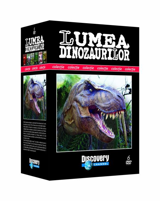 6DVD Lumea dinozaurilor - Discovery Channel