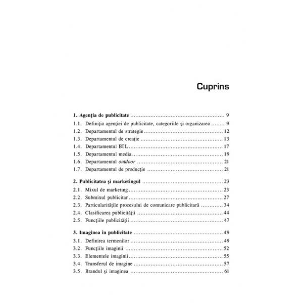 Publicitatea. De la planificarea strategica la implementarea media - Delia Cristina Balaban