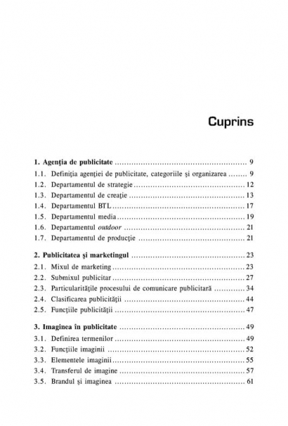 Coperta cărții 'Publicitatea. De la planificarea strategica la implementarea media - Delia Cristina Balaban'