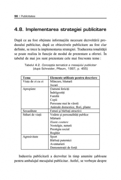 Coperta cărții 'Publicitatea. De la planificarea strategica la implementarea media - Delia Cristina Balaban'