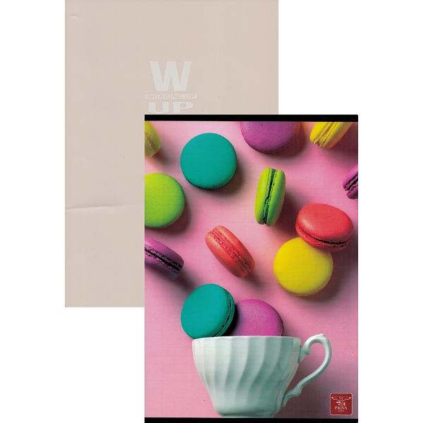 Set 2 caiete dictando: Macarons + Bej