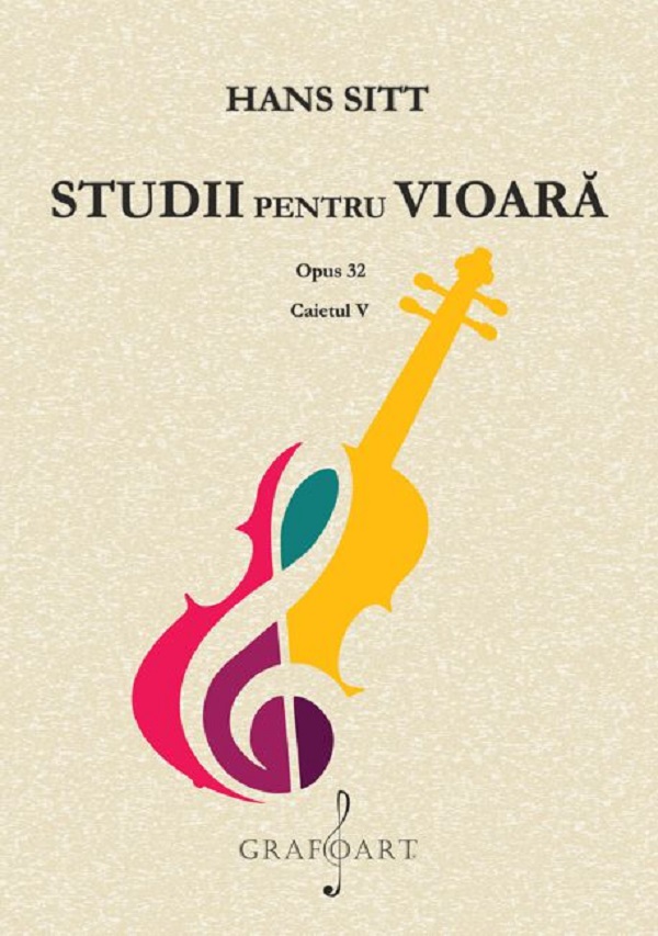 Studii pentru vioara. Opus 32. Caietul V - Hans Sitt