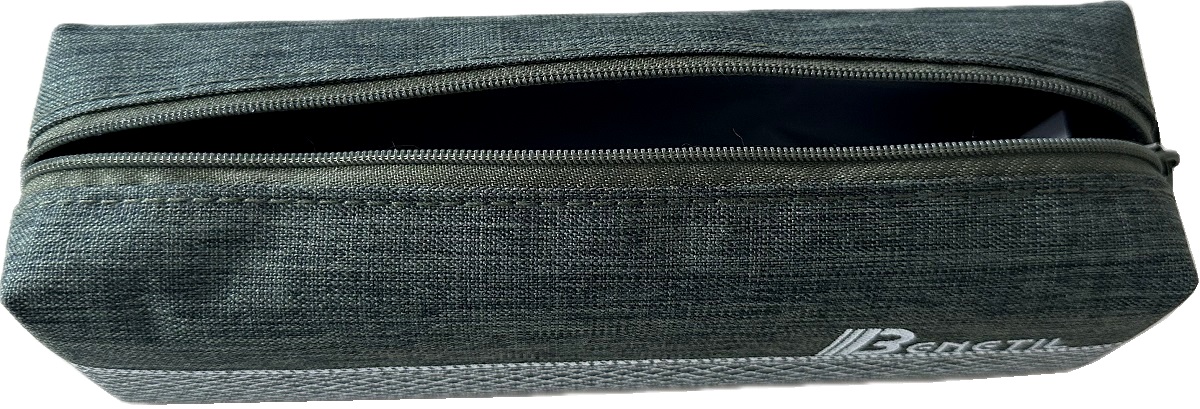 Imaginea produsului 'Penar etui tubular. Benetil. Verde inchis'