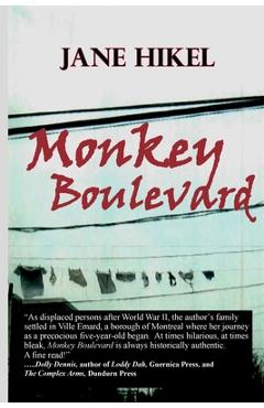 Coperta cărții 'Monkey Boulevard - Jane Hikel'
