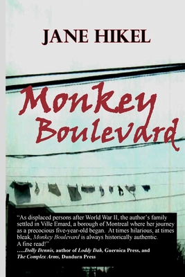 Coperta cărții 'Monkey Boulevard - Jane Hikel'