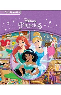 Coperta cărții 'Disney Princess: First Look and Find - Pi Kids'