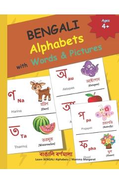Poza produsului BENGALI Alphabets with Words & Pictures: বাঙালি বর্ণমালা BENGALI A - Mamma Margaret