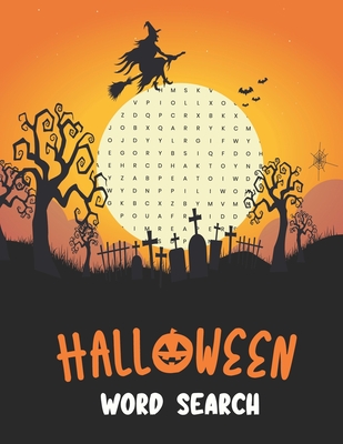 Halloween Word Search: Large Print Spooky Word Search Puzzle Book For Adults and Kids - Pupmkin Day Publishing