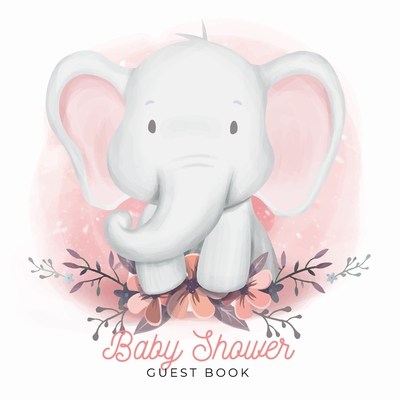 Baby Shower Guest Book: Elephant Boy Theme, Wishes for Baby and Advice for Parents, Personalized with Space for Guests to Sign In and Leave Ad - Casiope Tamore