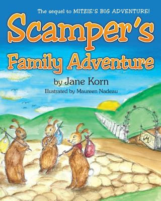 Coperta cărții 'Scamper's Family Adventure - Jane Korn'