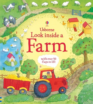 Coperta cărții 'Look Inside a Farm - Emily Bone'