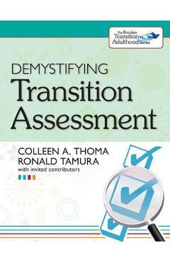 Coperta cărții 'Demystifying Transition Assessment - Colleen Thoma'