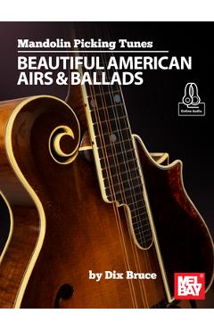 Coperta cărții 'Mandolin Picking Tunes - Beautiful American Airs & Ballads - Dix Bruce'